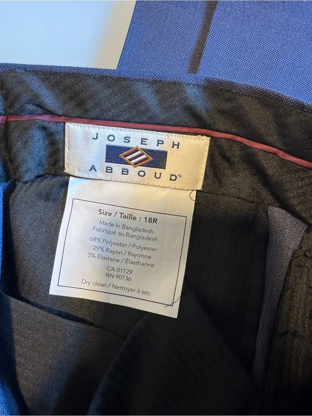 Boys Navy Blue Suit Jacket & Trousers - Classic Tailored Fit